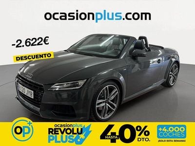 Usado Audi TT S-Line 180 CV (132 kW) 2017 Gris Coupe