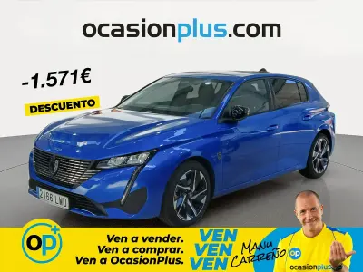 Usado Peugeot 308 Allure 130 CV (95 kW) 2022 Azul
