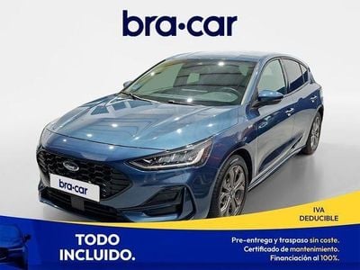 Azul Usado 2023 Ford Focus ST-Line Berlina | 16.890 € (Buen precio)