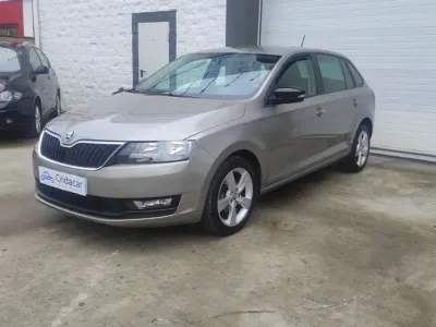 Brugt Skoda Rapid 90 HK (66 kW) 2018 Beige Hatchback