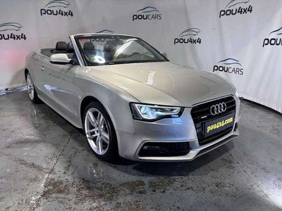 Plateado Usado 2014 Audi A5 Cabriolet S-Line Descapotable | 29.300 €