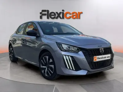 Usado Peugeot 208 Style 101 CV (74 kW) 2024 Gris Utilitario