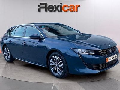 Usado Peugeot 508 Allure 131 CV (96 kW) 2019 Azul Familiar