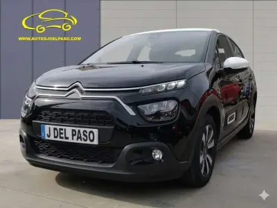Usado Citroën C3 Feel 82 CV (60 kW) 2022 Negro Utilitario