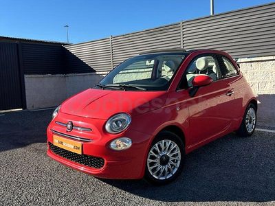 Usado Fiat 500C Lounge 69 CV (50 kW) 2019 Rojo Descapotable