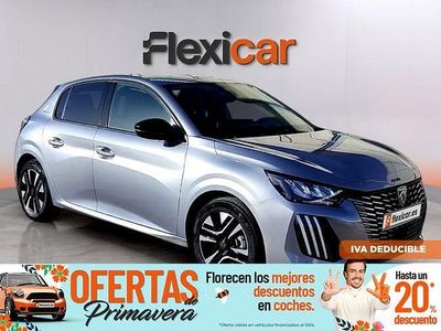 Usado Peugeot 208 Allure 100 CV (73 kW) 2024 Gris Utilitario