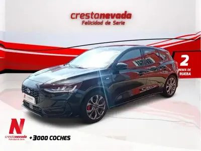 Usado Ford Focus ST-Line 125 CV (91 kW) 2022 Negro