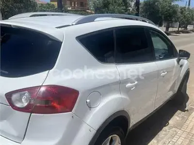 Usado Ford Kuga Titanium 136 CV (100 kW) 2008 Blanco SUV