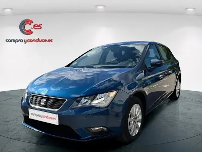 Usado Seat Leon I-Tech 105 CV (77 kW) 2015 Azul Berlina