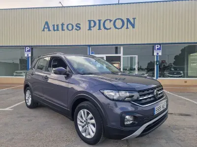 Usado VW T-Cross Advance 95 CV (69 kW) 2023 Azul SUV