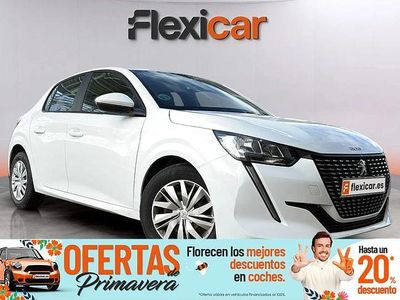 Usado Peugeot 208 Active 100 CV (73 kW) 2021 Gris Utilitario