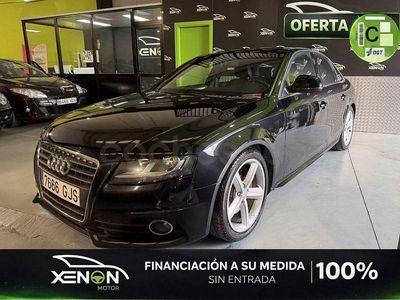 Usado Audi A4 S-Line 211 CV (155 kW) 2009 Negro Berlina