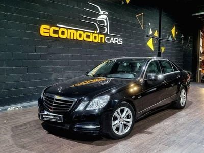 Usado Mercedes E220 Elegance 170 CV (125 kW) 2010 Negro Familiar