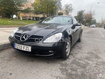 Negro Usado 2008 Mercedes SLK200 Descapotable | 11.200 € (Precio justo)