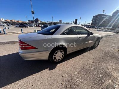 Usado Mercedes CL500 306 CV (225 kW) 2001 Gris / plata Coupe