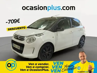 Usado Citroën C1 Origins 72 CV (52 kW) 2019 Blanco Utilitario
