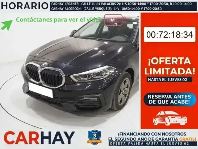 Usado BMW 116 116 CV (85 kW) 2021 Negro Utilitario