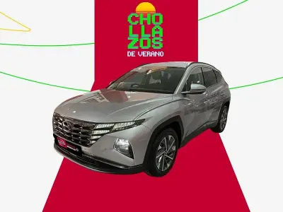 Usado Hyundai Tucson 150 CV (110 kW) 2022 Gris / plata SUV