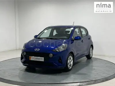 Usado Hyundai i10 67 CV (49 kW) 2022 Azul Utilitario
