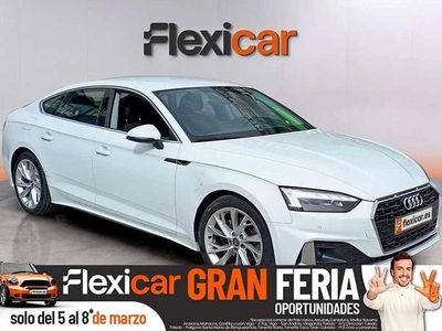 Begagnad Audi A5 Sportback Premium 204 HK (150 kW) 2020 Vit Halvkombi
