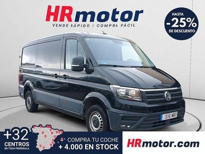 Usado VW Crafter 102 CV (75 kW) 2022 Negro Van