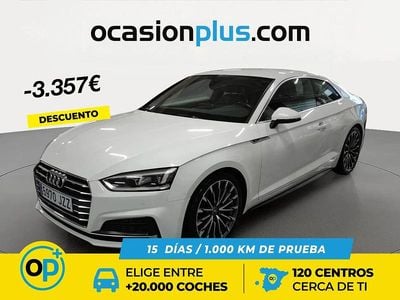 Brugt Audi A5 S-Line 190 HK (139 kW) 2017 Hvid Coupe