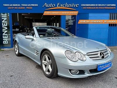Gris / plata Usado 2007 Mercedes SL500 Descapotable | 28.990 €
