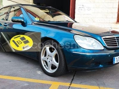 Azul Usado 2002 Mercedes S500 Berlina | 4799 €