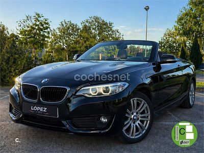 Occasion BMW 218 136 PK (100 kW) 2015 Zwart Cabriolet