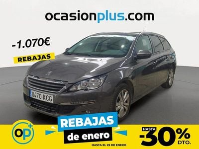 Gris Usado 2017 Peugeot 308 Style Familiar | 8750 € (Precio justo)