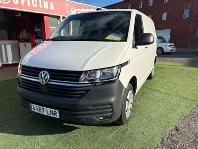 Usado VW Transporter 102 CV (75 kW) 2021 Blanco Van