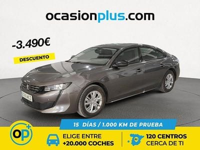 Usado Peugeot 508 Active 131 CV (96 kW) 2022 Gris Berlina