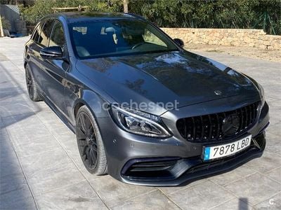 Gris / plata Usado 2017 Mercedes C63S AMG Familiar | 49.000 € (Precio justo)