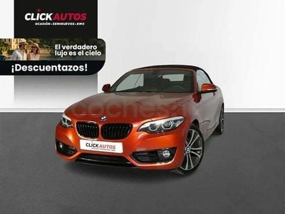 Usado BMW 218 136 CV (100 kW) 2021 Naranja Descapotable