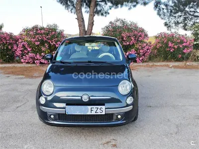 Usado Fiat 500 Sport 100 CV (73 kW) 2008 Azul Berlina