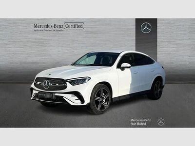 Brugt Mercedes GLC220 AMG line 197 HK (144 kW) 2025 Hvid Coupe