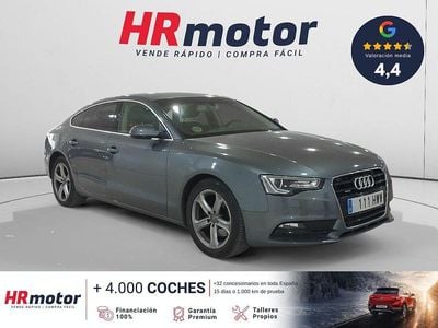 Usado Audi A5 177 CV (130 kW) 2014 Gris Coupe