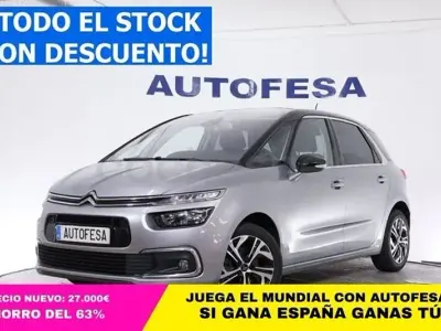 Usado Citroën C4 SpaceTourer Feel 130 CV (95 kW) 2019 Gris / plata Monovolumen