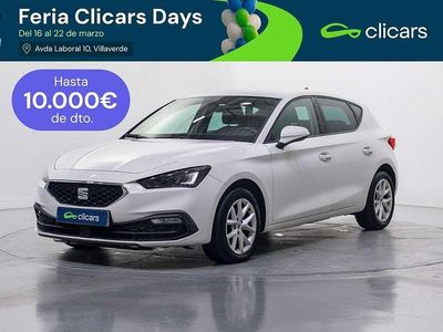 Usado Seat Leon Style 131 CV (96 kW) 2020 Blanco Utilitario