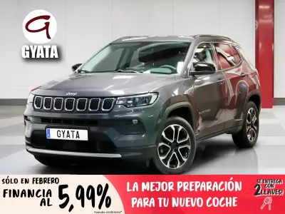 Usado Jeep Compass Longitude 130 CV (95 kW) 2023 Gris SUV