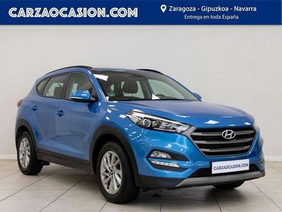 Usado Hyundai Tucson 131 CV (96 kW) 2018 Azul SUV