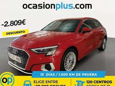 Usado Audi A3 Sportback e-tron Advanced 204 CV (150 kW) 2024 Rojo Utilitario