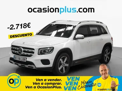 Usado Mercedes GLB200 150 CV (110 kW) 2022 Blanco SUV