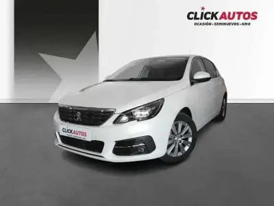 Usado Peugeot 308 Allure 131 CV (96 kW) 2021 Blanco Berlina