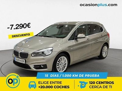 Usado BMW 218 Active Tourer 150 CV (110 kW) 2017 Gris plata Monovolumen