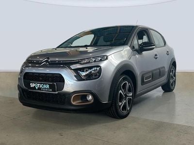 Usado Citroën C3 PureTech 82 CV (60 kW) 2023 Gris plata Utilitario