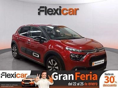 Rojo Usado 2024 Citroën C3 PureTech Berlina | 13.690 € (Precio justo)