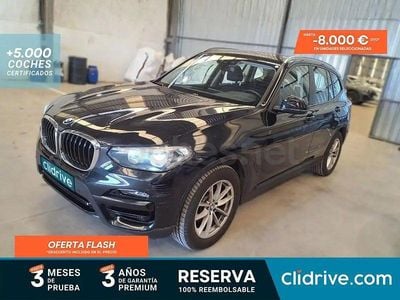 Usado BMW X3 190 CV (139 kW) 2021 Negro SUV