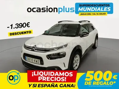Usado Citroën C4 Cactus Feel 99 CV (72 kW) 2019 Blanco Utilitario