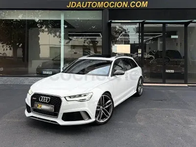 Używany Audi RS6 Exclusive 605 KM (444 kW) 2018 Biały Kombi